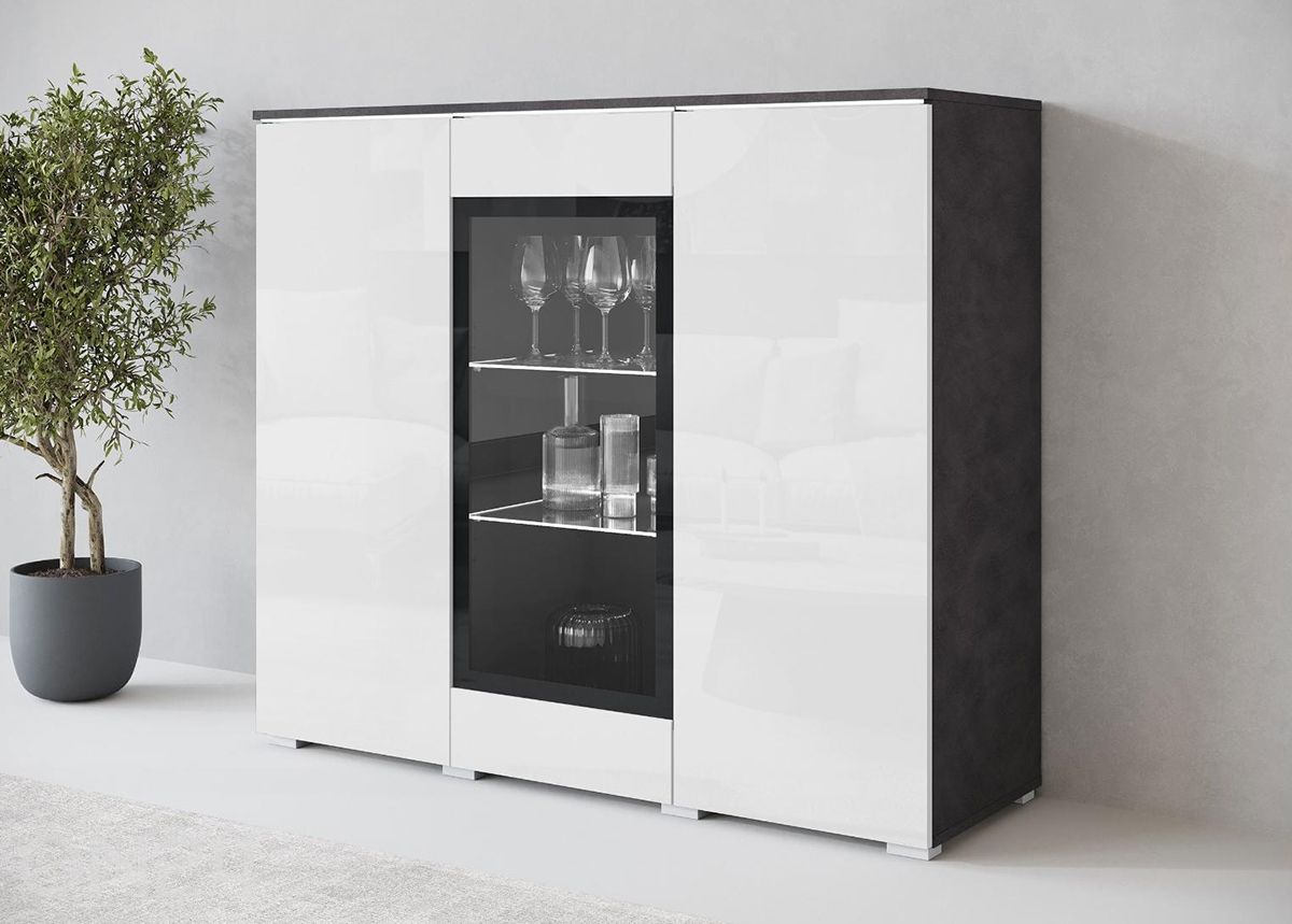 Kummut Vera 120 cm + LED suurendatud