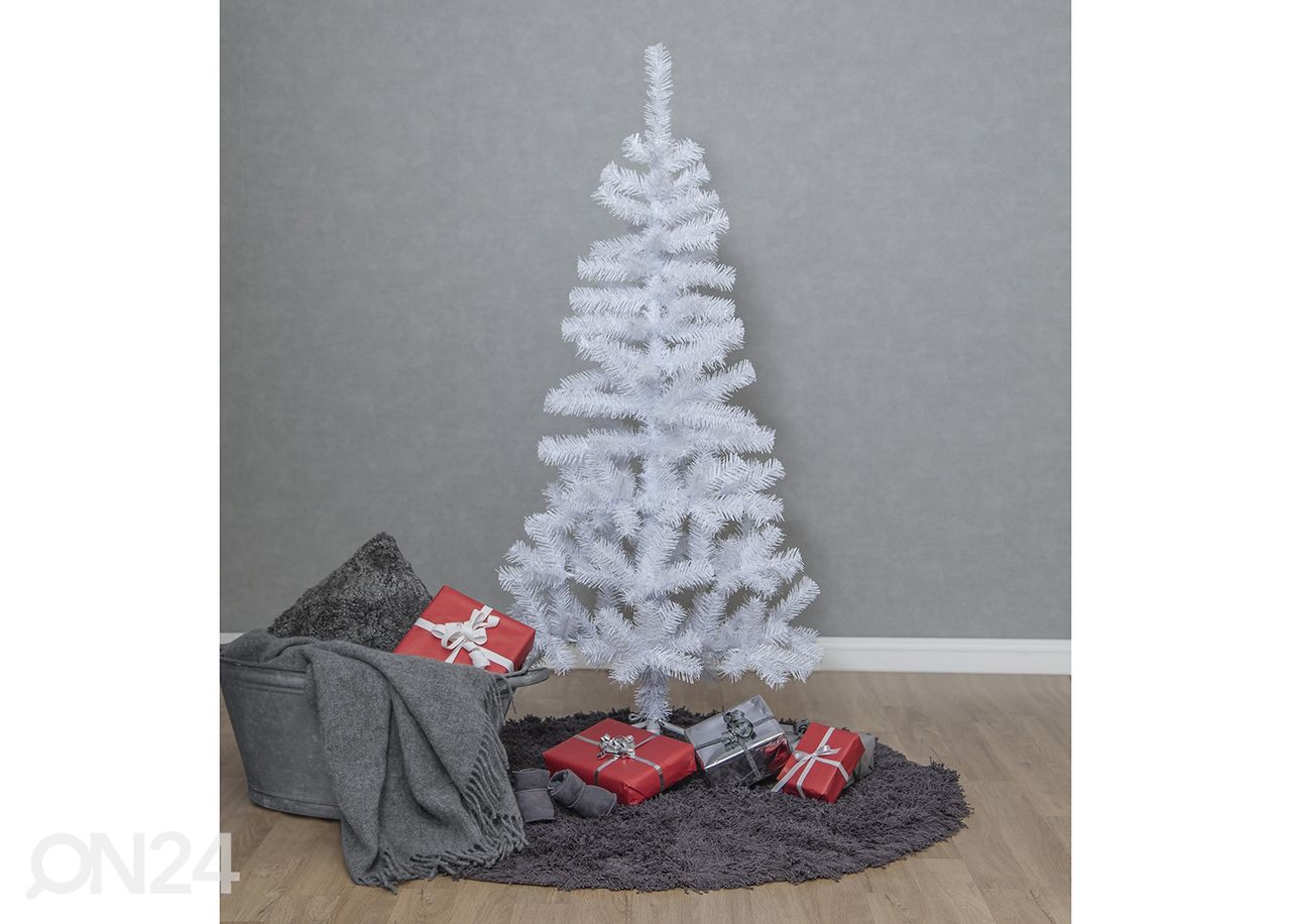 Kunstkuusk Alvik LED 150 cm, valge suurendatud