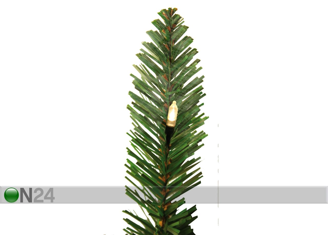 Kunstkuusk lumega ja LED tuledega Vancouver 225cm suurendatud