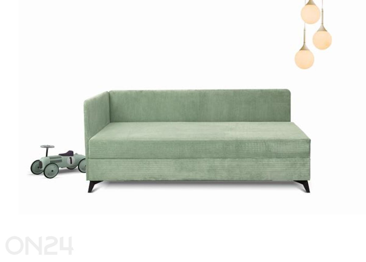 Kušett pesukastiga Ibis 90x200 cm suurendatud