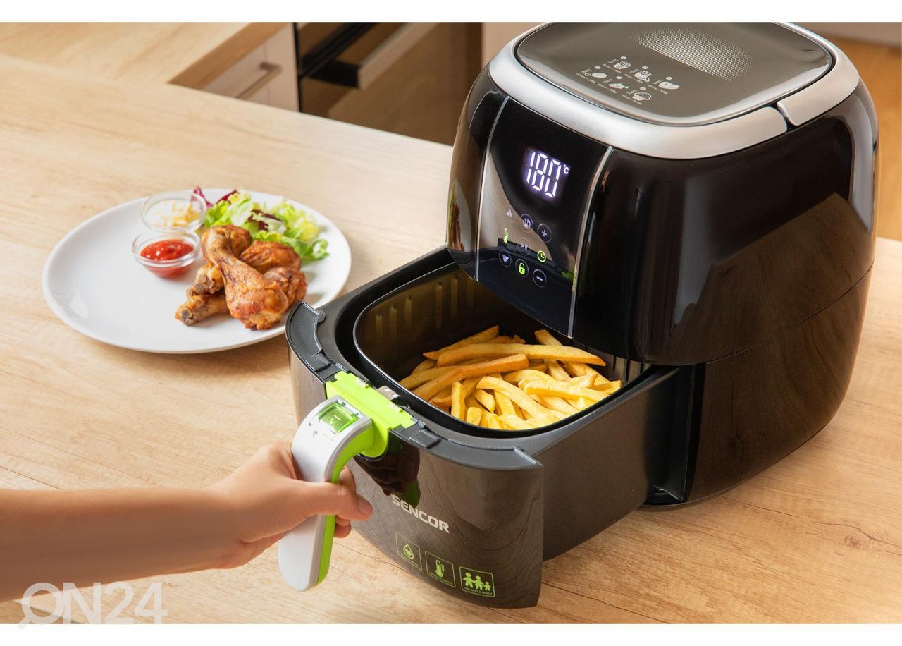 Kuumaõhu fritüür Sencor SFR5321, must suurendatud