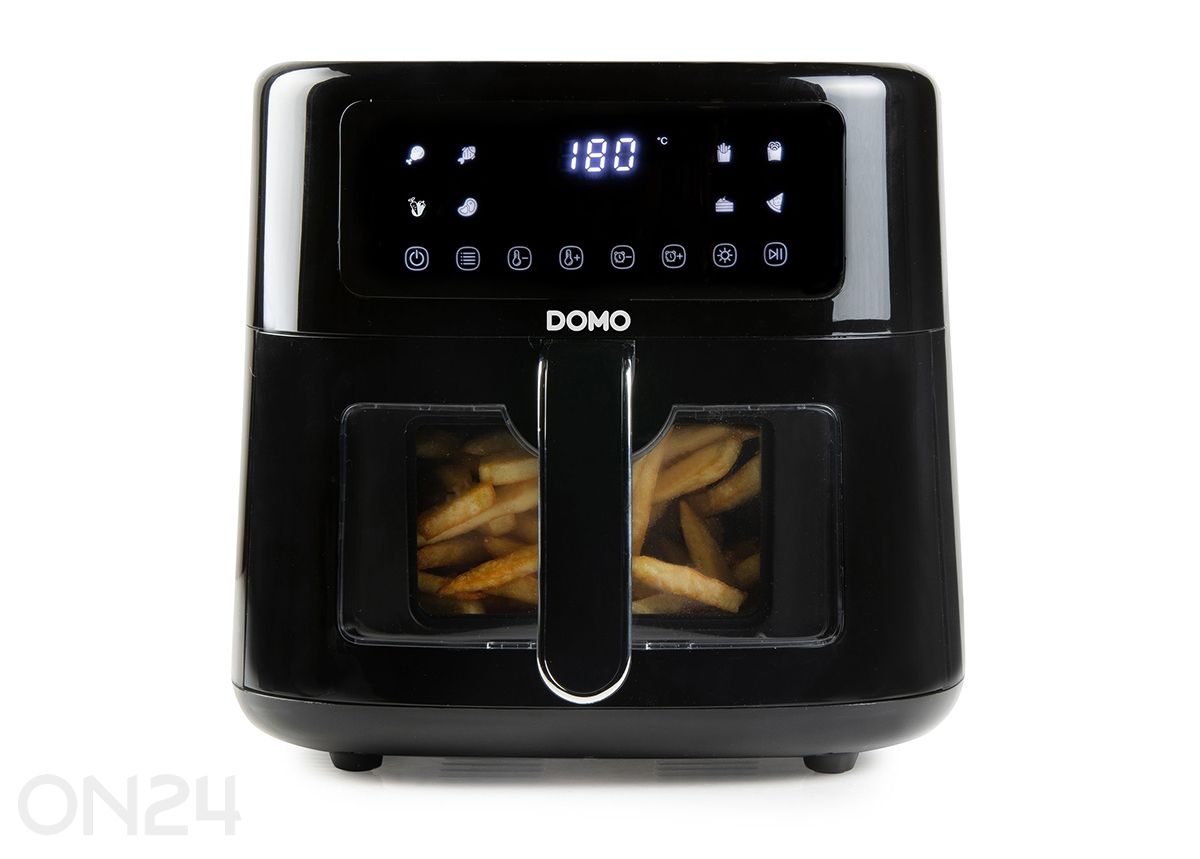 Kuumaõhufritüür Domo 6L, must suurendatud