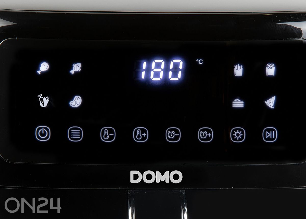 Kuumaõhufritüür Domo 6L, must suurendatud