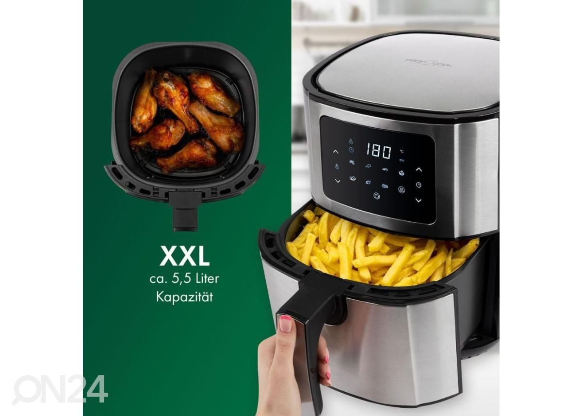 Kuumaõhufritüür ProfiCook PCFR1239H suurendatud
