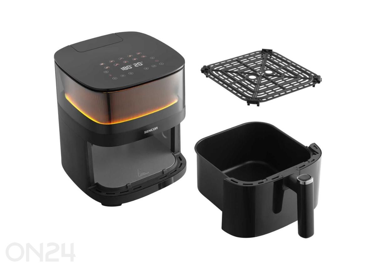 Kuumaõhufritüür Sencor SFR5050BK suurendatud