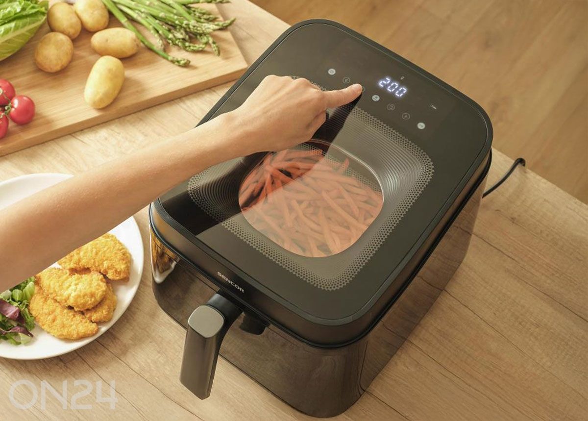 Kuumaõhufritüür Sencor SFR6900BK, 6,5 L suurendatud