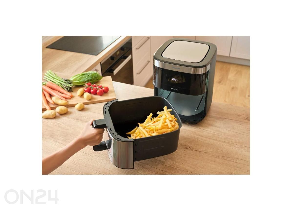 Kuumaõhufritüür Sencor SFR9000SS, 9 L suurendatud