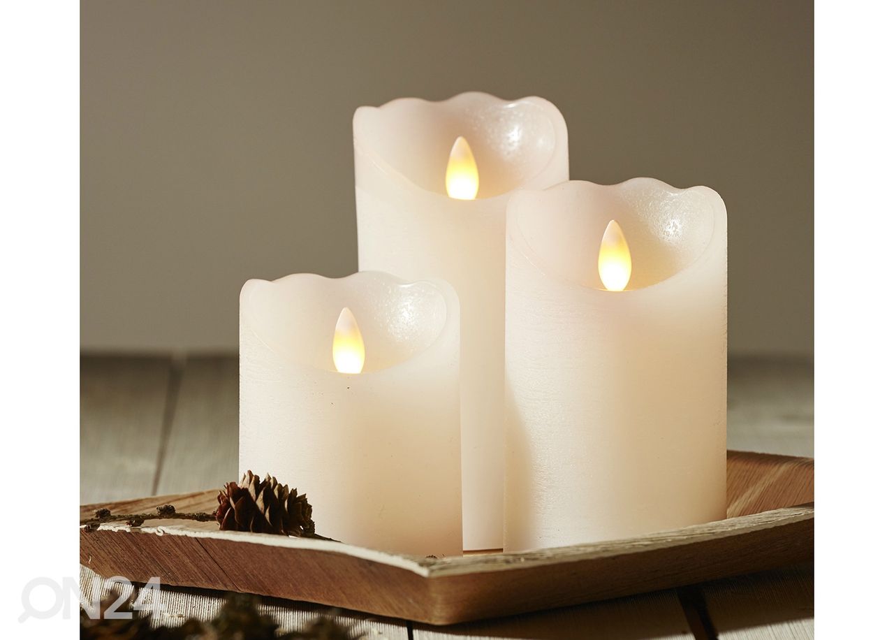 Küünal Glow 15 cm suurendatud