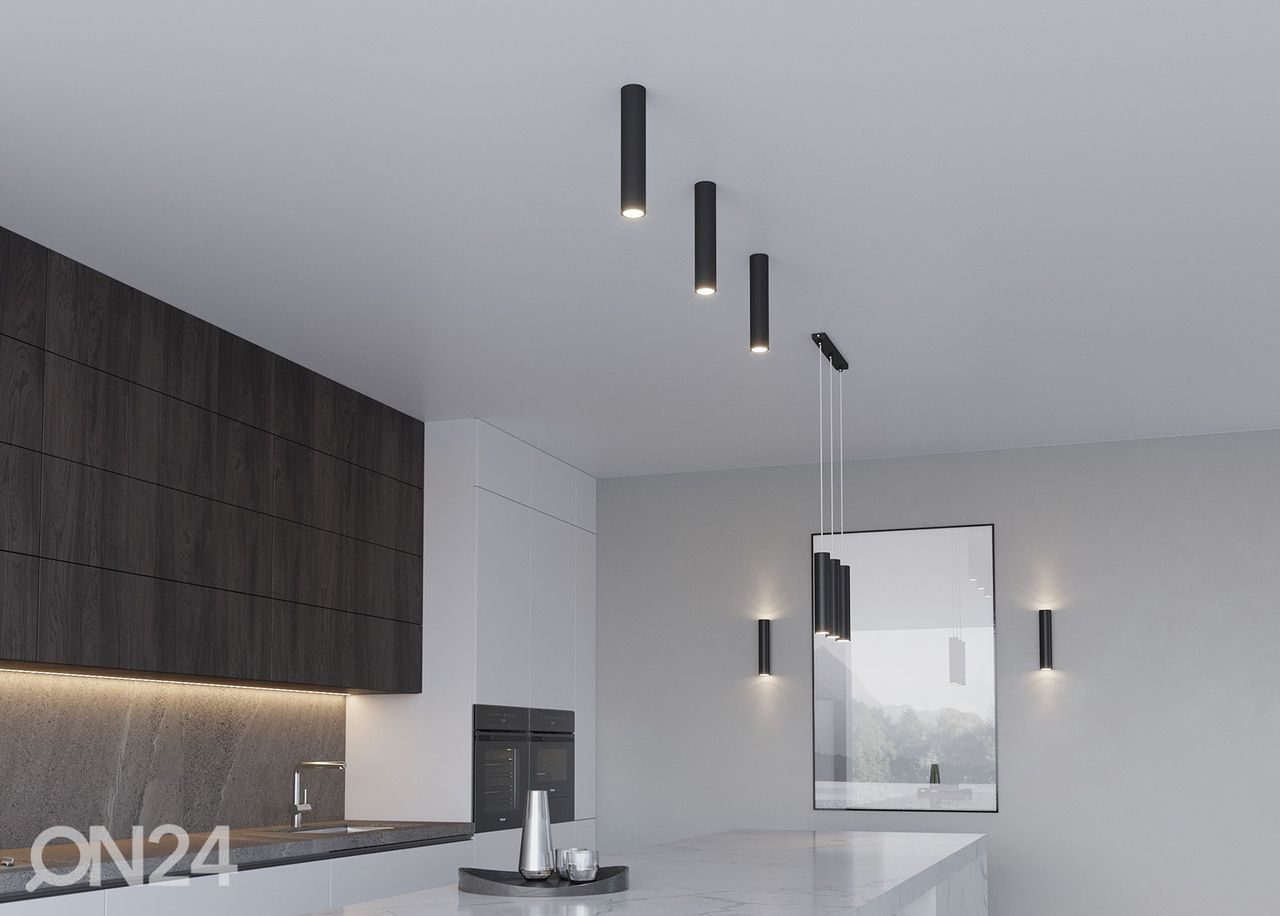 Laelamp Lagos 30 cm, must suurendatud