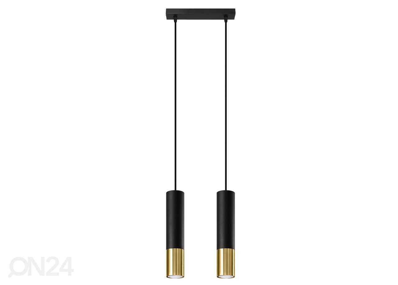 Laelamp Loopez 2, must/kuld suurendatud
