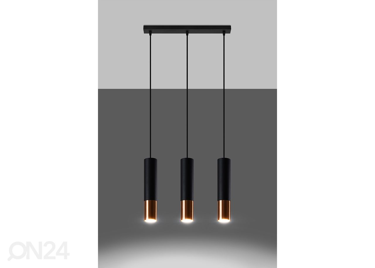 Laelamp Loopez 3L, must/vask suurendatud