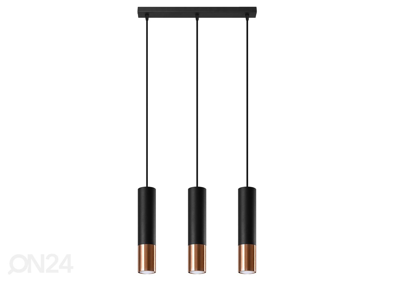 Laelamp Loopez 3L, must/vask suurendatud