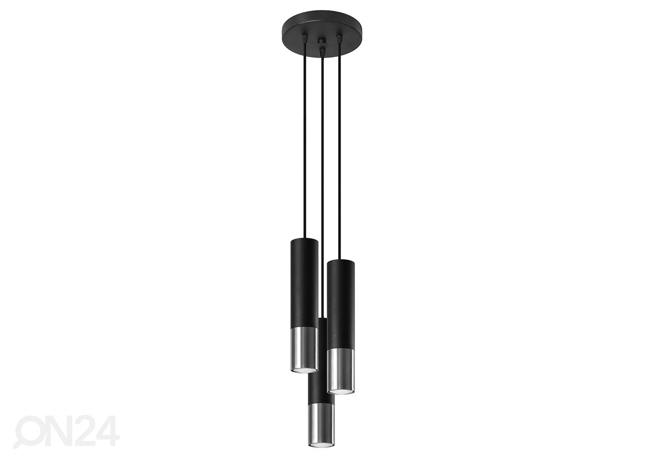 Laelamp Loopez 3P, must/kroom suurendatud