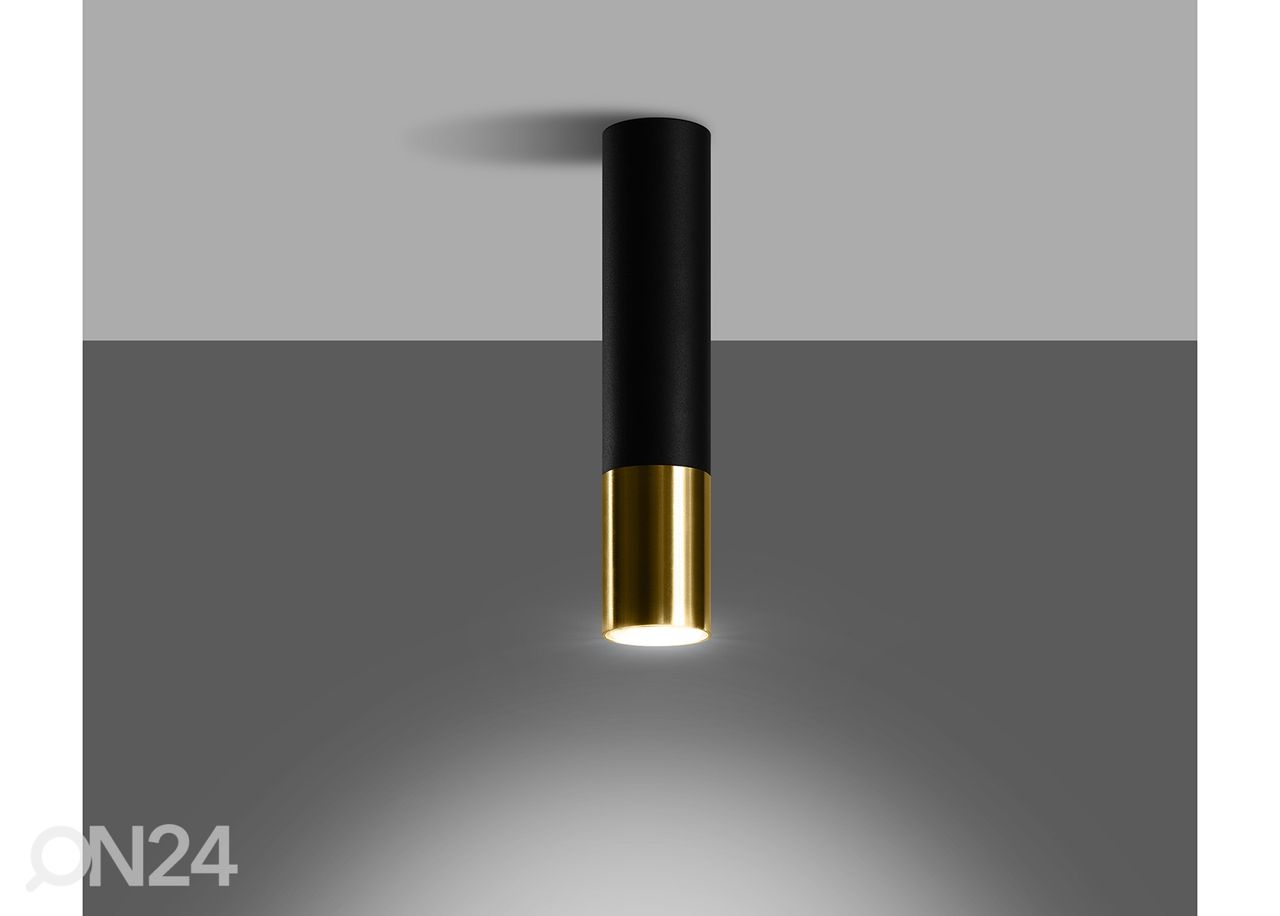 Laelamp Loopez, must/kuld suurendatud