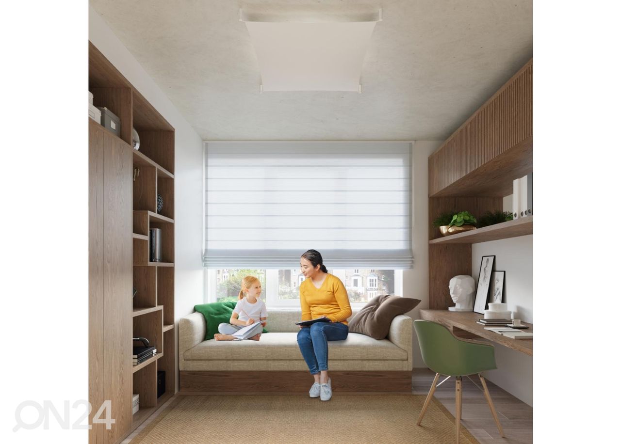 Laelamp Luna 3, valge suurendatud