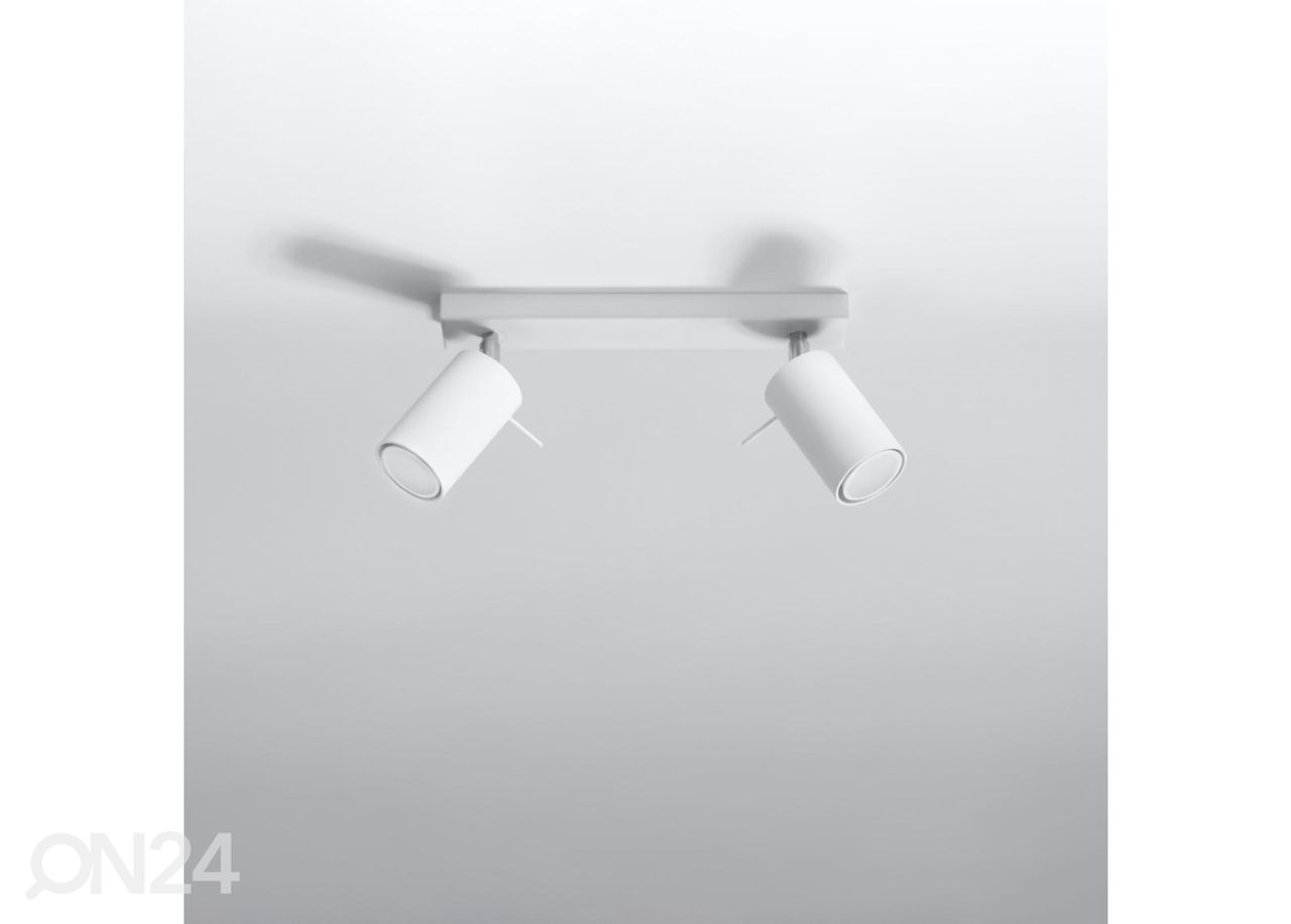 Laelamp Ring 2, valge suurendatud