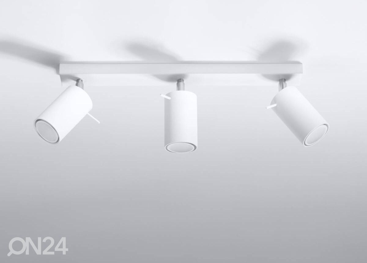 Laelamp Ring 3, valge suurendatud