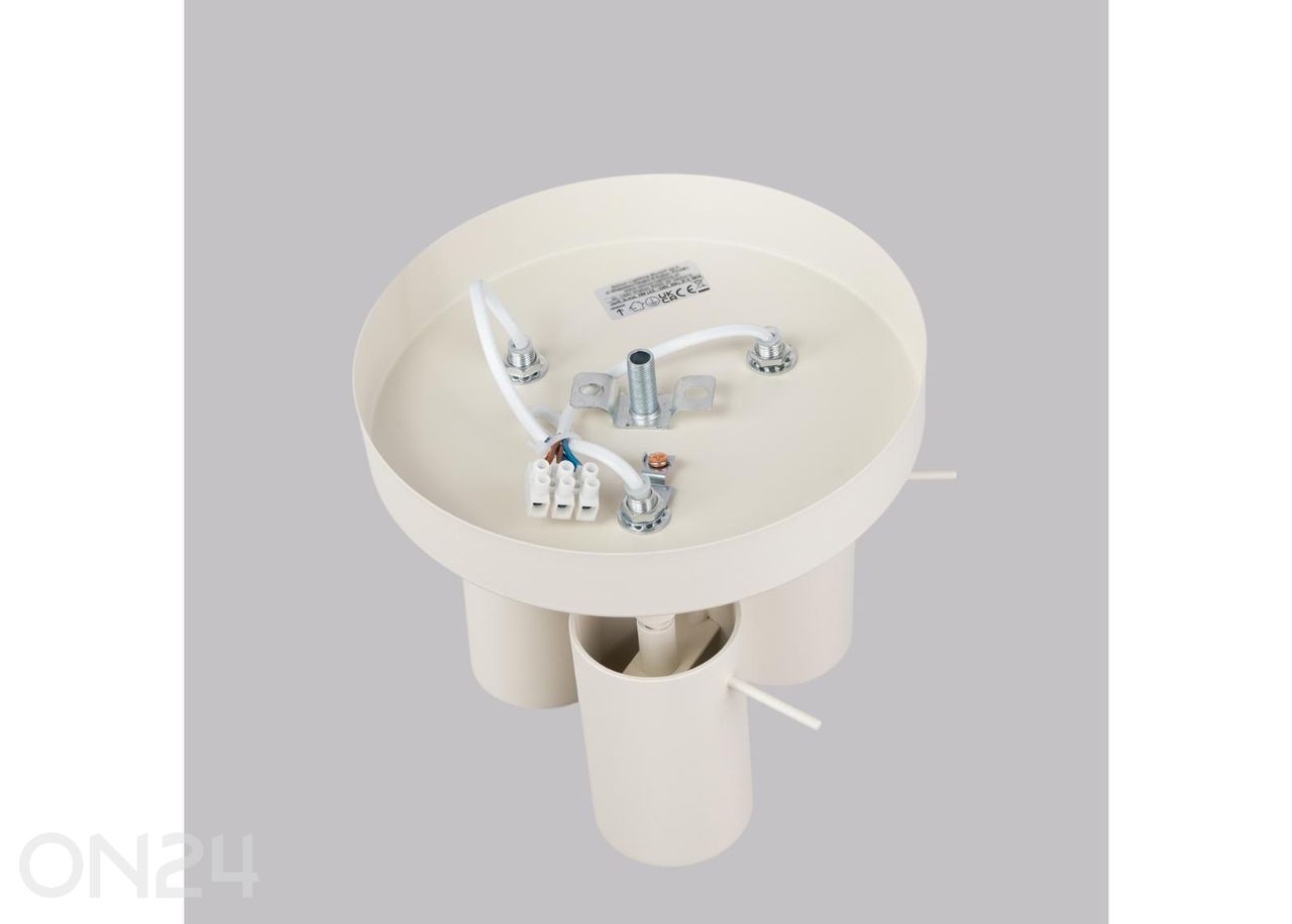 Laelamp Ring 3P, beige suurendatud