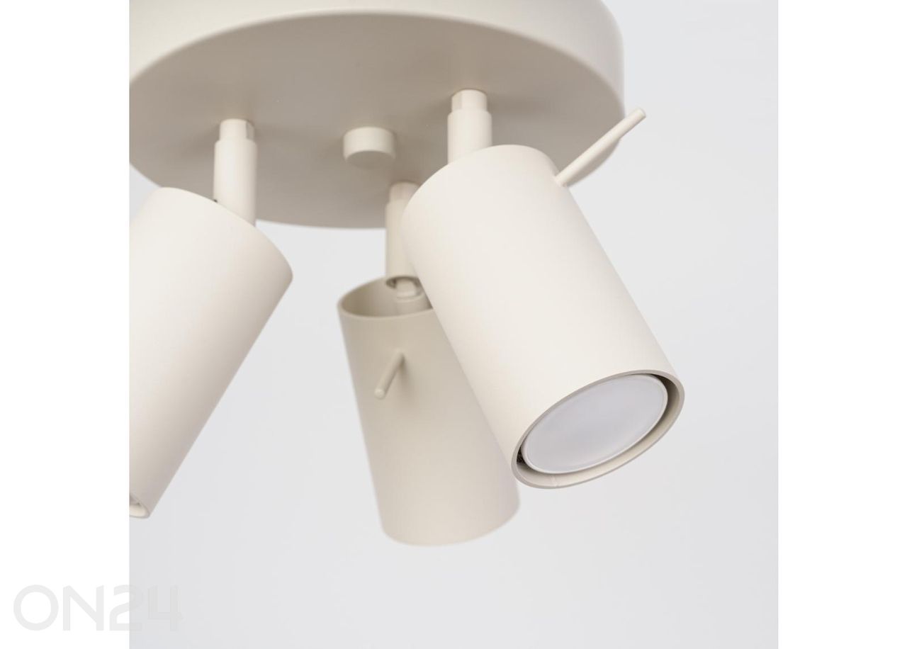 Laelamp Ring 3P, beige suurendatud