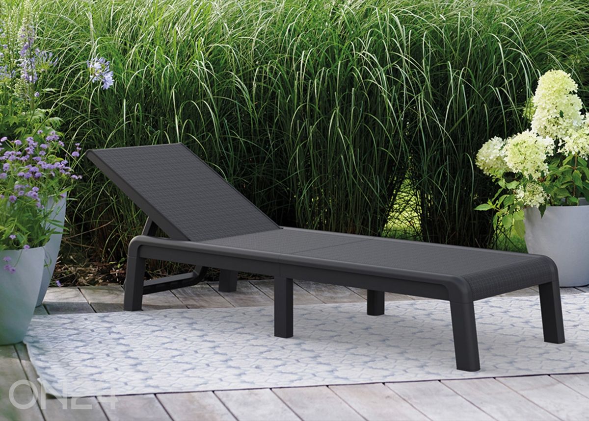 Lamamistool Keter Mallorca Sunlounger, grafiit suurendatud