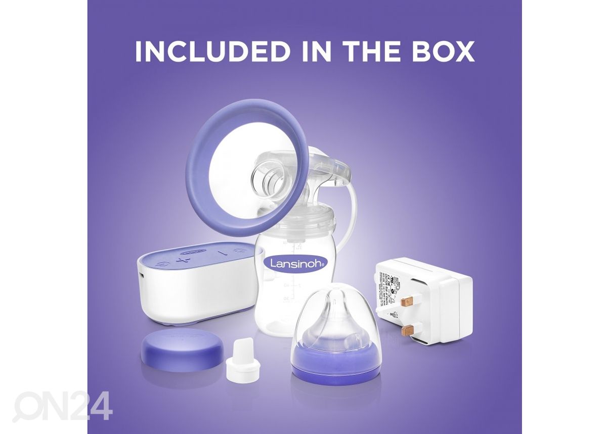 Lansinoh® compact 2-faasiline elektriline rinnapump suurendatud