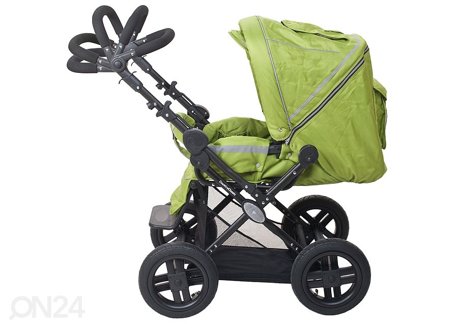 Lapsevankri komplekt Britton CountryClassic Green suurendatud