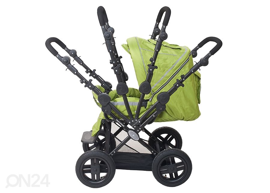 Lapsevankri komplekt Britton CountryClassic Green suurendatud