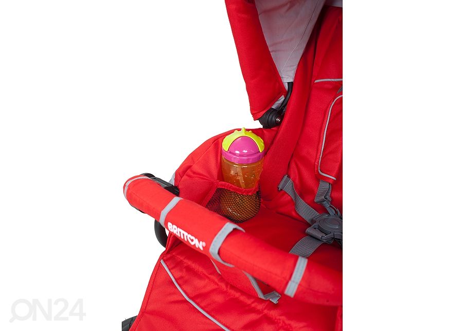 Lapsevankri komplekt Britton CountryClassic Red suurendatud