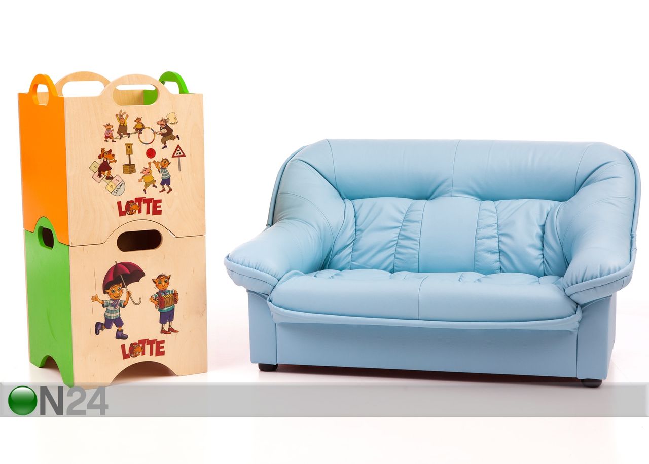 Laste diivan Mini Spencer suurendatud