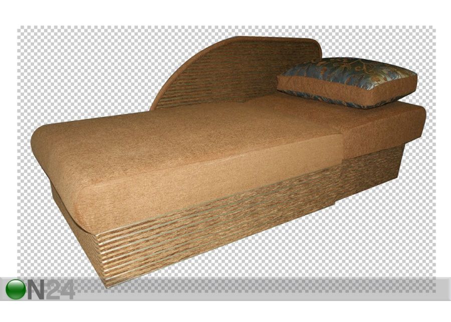 Laste diivanvoodi pesukastiga Junior suurendatud