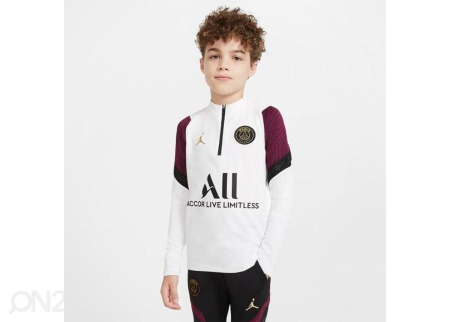Laste dressipluus Nike PSG Jordan Strike Dril Top Jr CK9692 100 suurendatud
