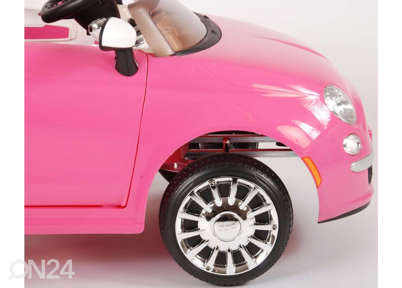 Laste elektriauto fiat 500cc 12V suurendatud