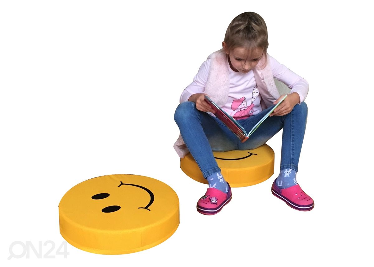 Laste istumispadi Smiley Smile, 6 tk suurendatud