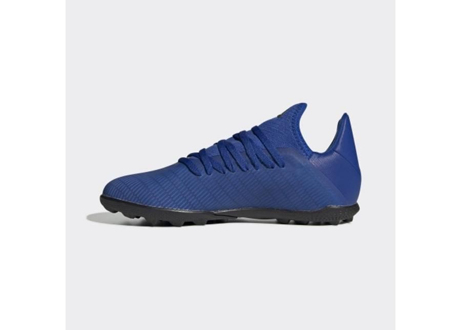Laste jalgpallijalatsid kunstmuru adidas X 19.3 TF Jr EG7172 suurendatud