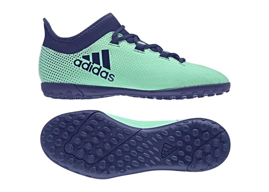 Laste jalgpallijalatsid kunstmuru adidas X Tango 17.3 TF Jr CP9027 suurendatud