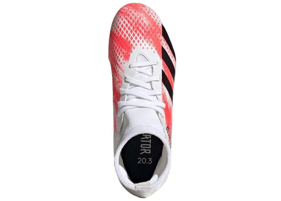 Laste jalgpallijalatsid muru Adidas Predator 20.3 FG Jr EG0927 suurendatud