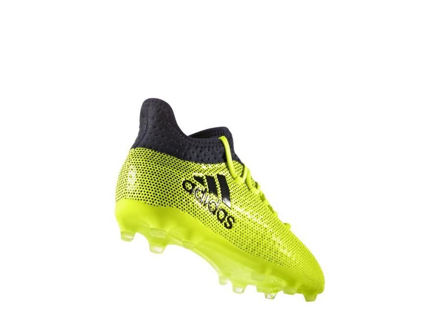 Laste jalgpallijalatsid muru Adidas X 17.1 Jr S82297 suurendatud