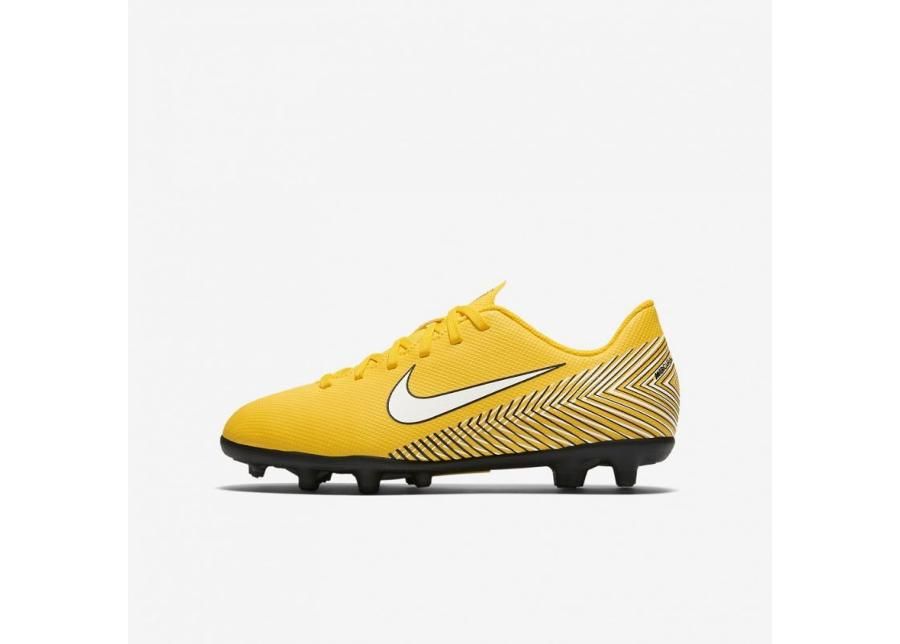 Laste jalgpallijalatsid muru/kunstmuru Nike Mercurial Vapor 12 Club Neymar MG Jr AO9472-710 suurendatud