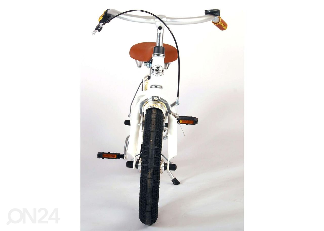 Laste jalgratas 14 tolli Volare Miracle Cruiser valge suurendatud