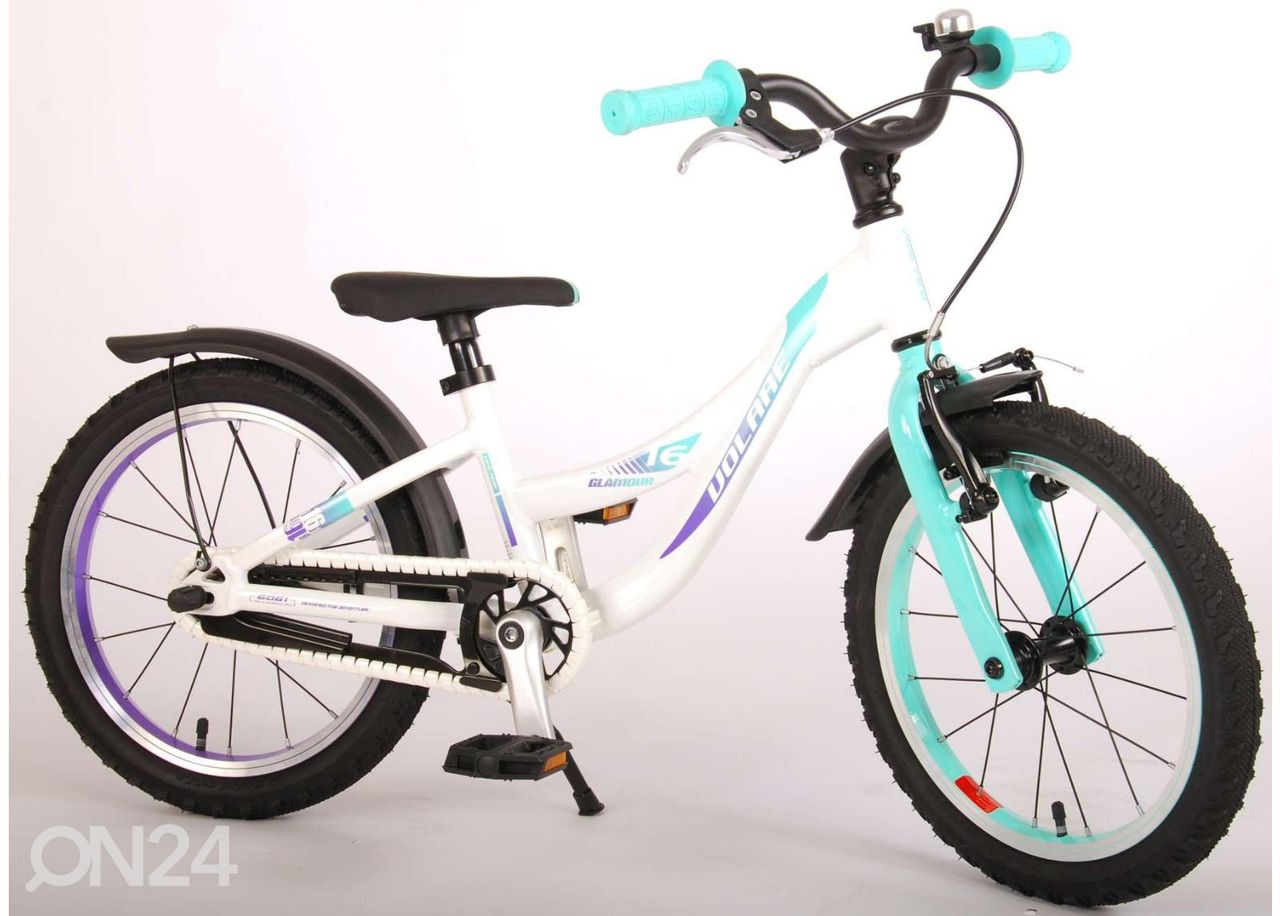 Laste jalgratas 16 tolli Volare Glamour Prime Collection suurendatud