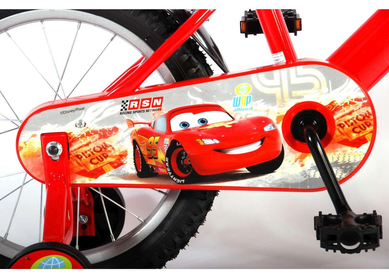 Laste jalgratas Disney Cars 16 tolli Volare suurendatud