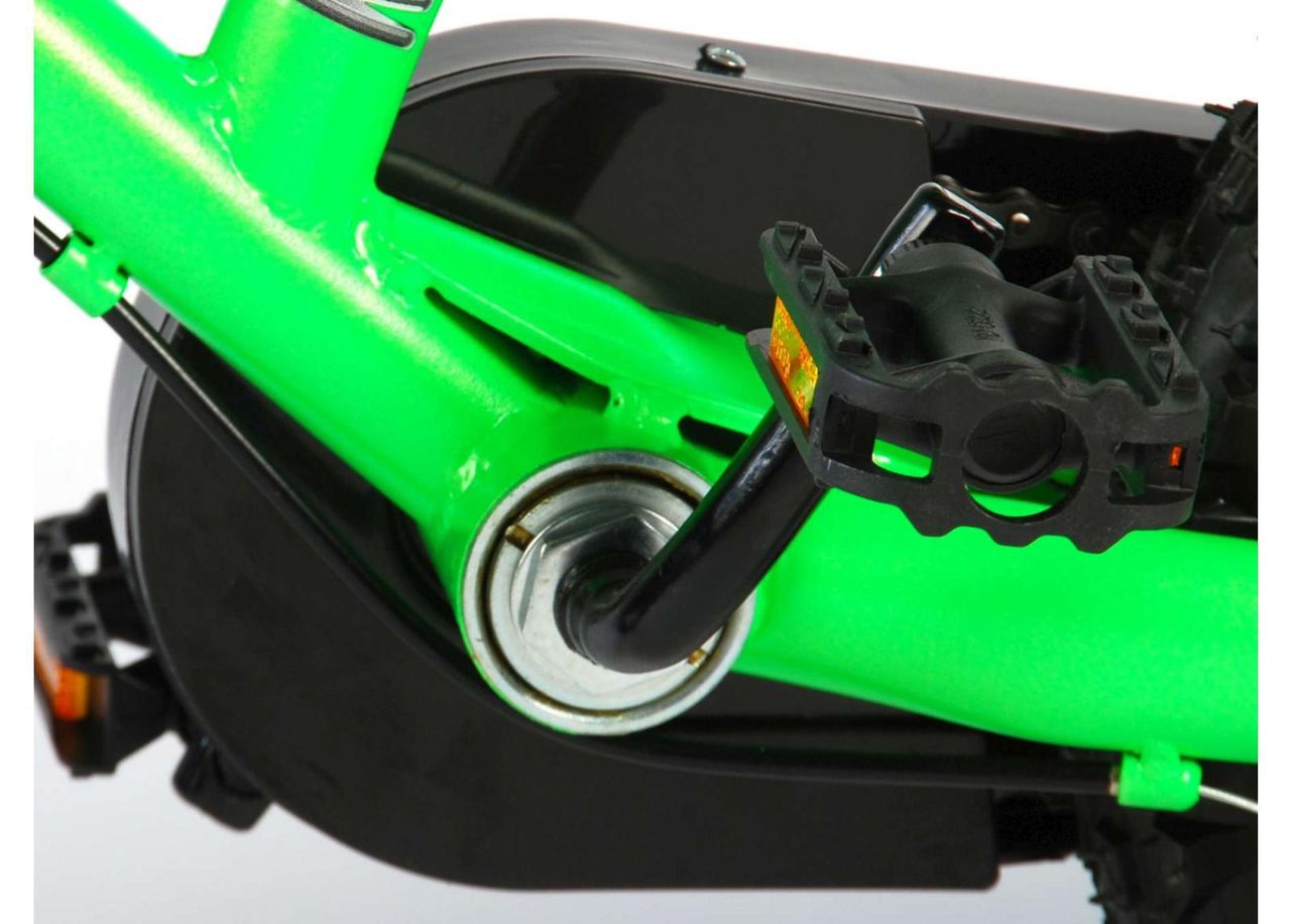 Laste jalgratas Motobike Green 12 tolli Volare suurendatud