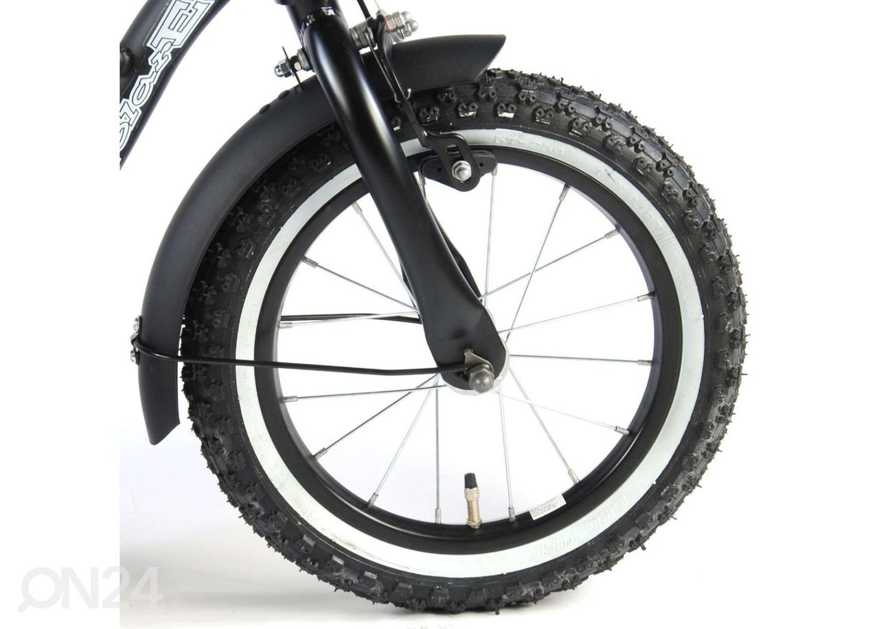 Laste jalgratas Yipeeh must Cruiser 14 tolli Volare suurendatud