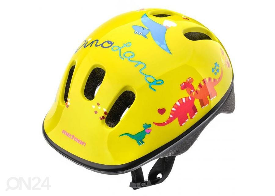Laste jalgrattakiiver Meteor KS06 Dino suurus S 48-52 cm Jr suurendatud