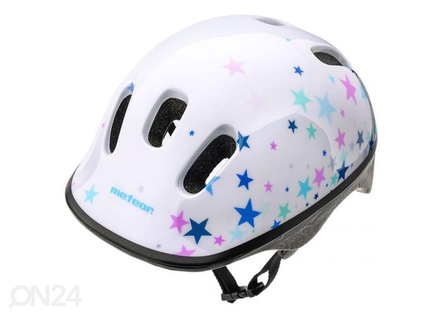 Laste jalgrattakiiver Meteor KS06 Stars suurus XS 44-48 cm Jr suurendatud