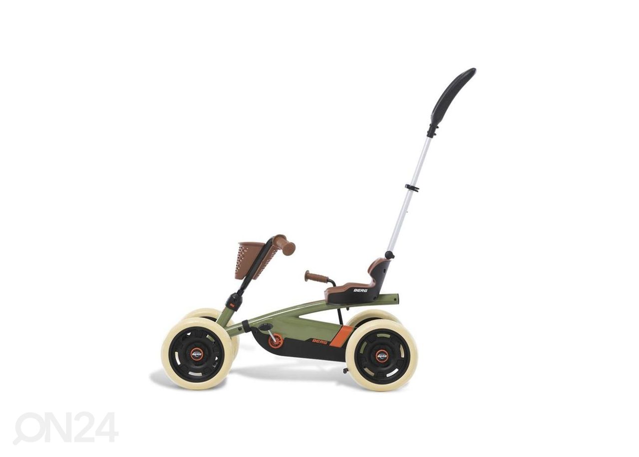 Laste kart Go-kart BERG Buzzy Retro 2-in-1 roheline suurendatud