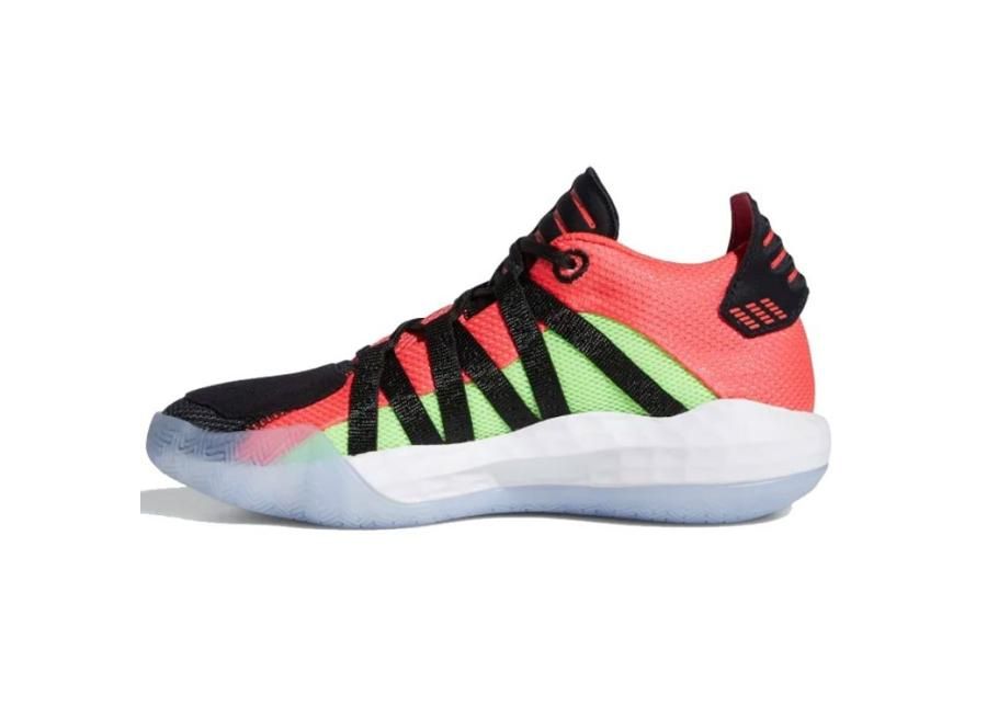 Laste korvpallijalatsid adidas Jr Dame 6 J EH2791 suurendatud