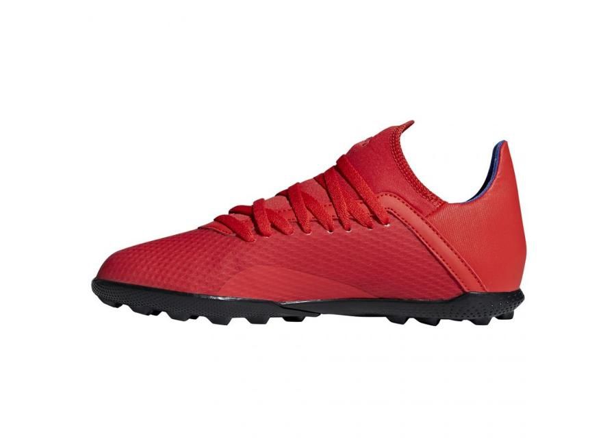 Laste kunstmuru jalgpallijalatsid adidas X 18.3 TF Jr BB9403 suurendatud