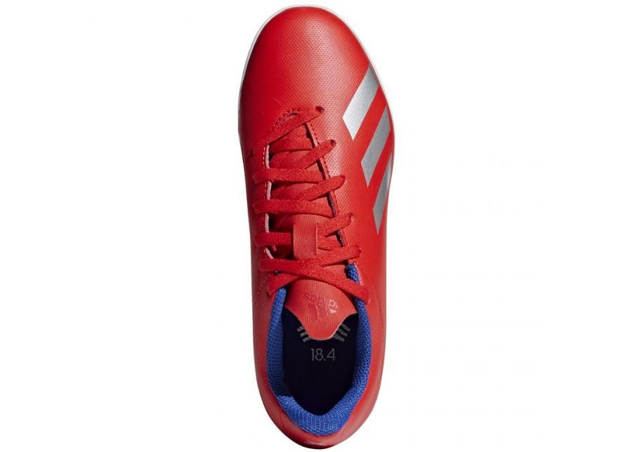 Laste kunstmuru jalgpallijalatsid adidas X 18.4 TF Jr BB9417 suurendatud