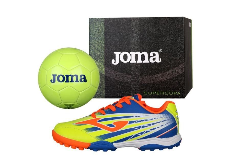 Laste kustmuru jalgpallijalatsid Joma Super Copa JR TF SCJS.911.TF + Piłka Gratis suurendatud